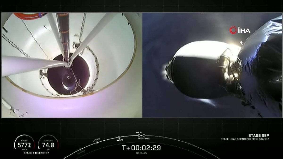 SpaceX, ABD’ye ait istihbarat uydusunu uzaya fırlattı