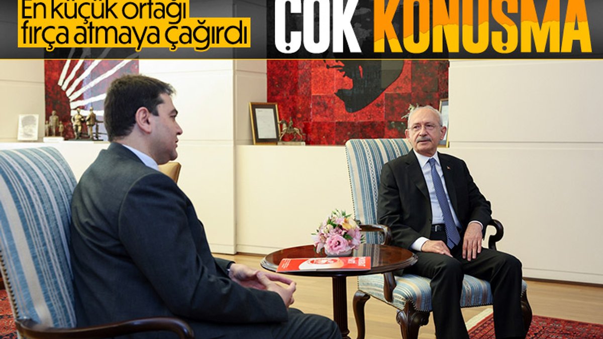 Kemal Kılıçdaroğlu, Gültekin Uysal ile görüştü