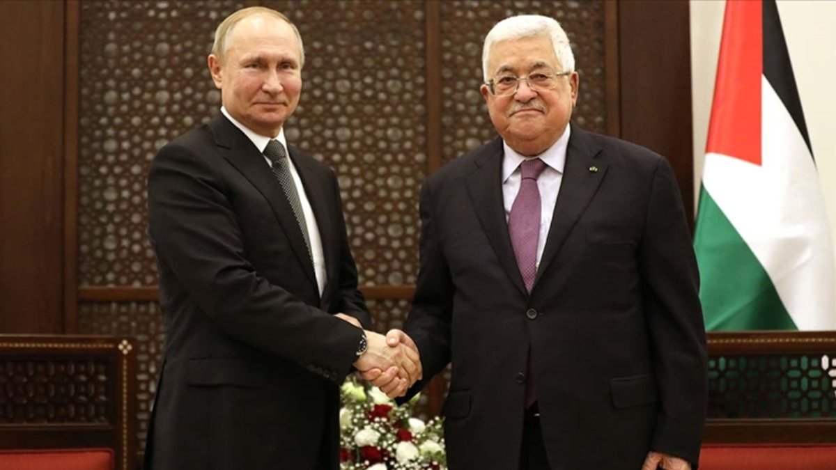 Vladimir Putin ve Mahmud Abbas Filistin'i görüştü