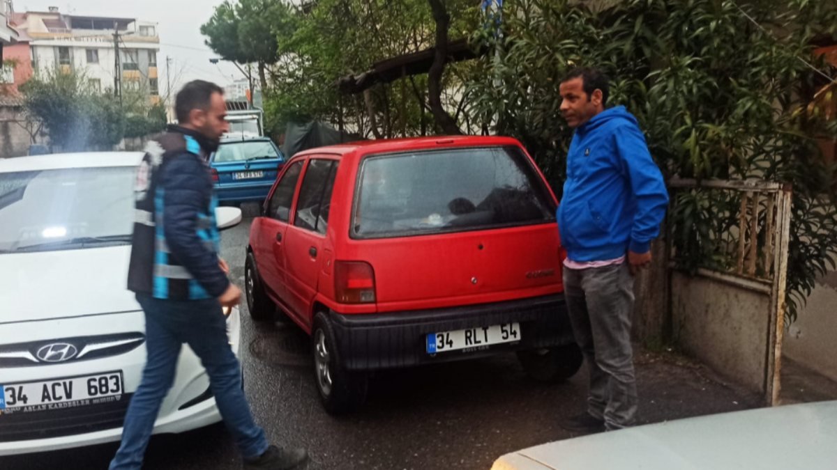 Maltepe'de 11 yaşındaki kızına araç kullandıran babaya ceza