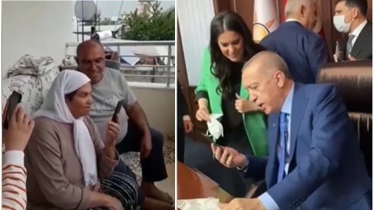 Cumhurbaşkanı Erdoğan, Siirtli Halime Teyze ile görüştü