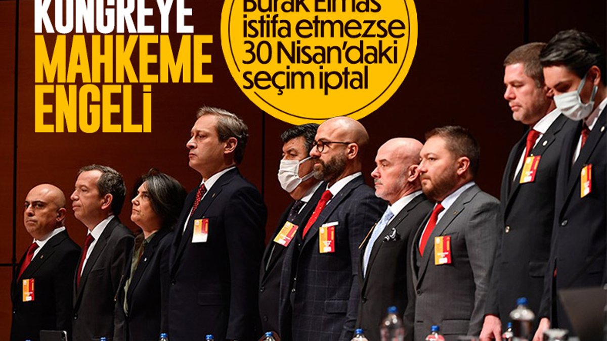 Galatasaray'da seçime engel