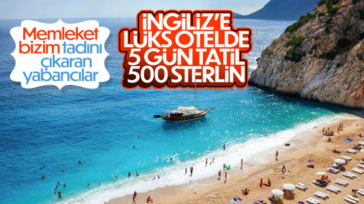 İngiliz turistler için Türkiye'de tatilin maliyeti hesaplandı