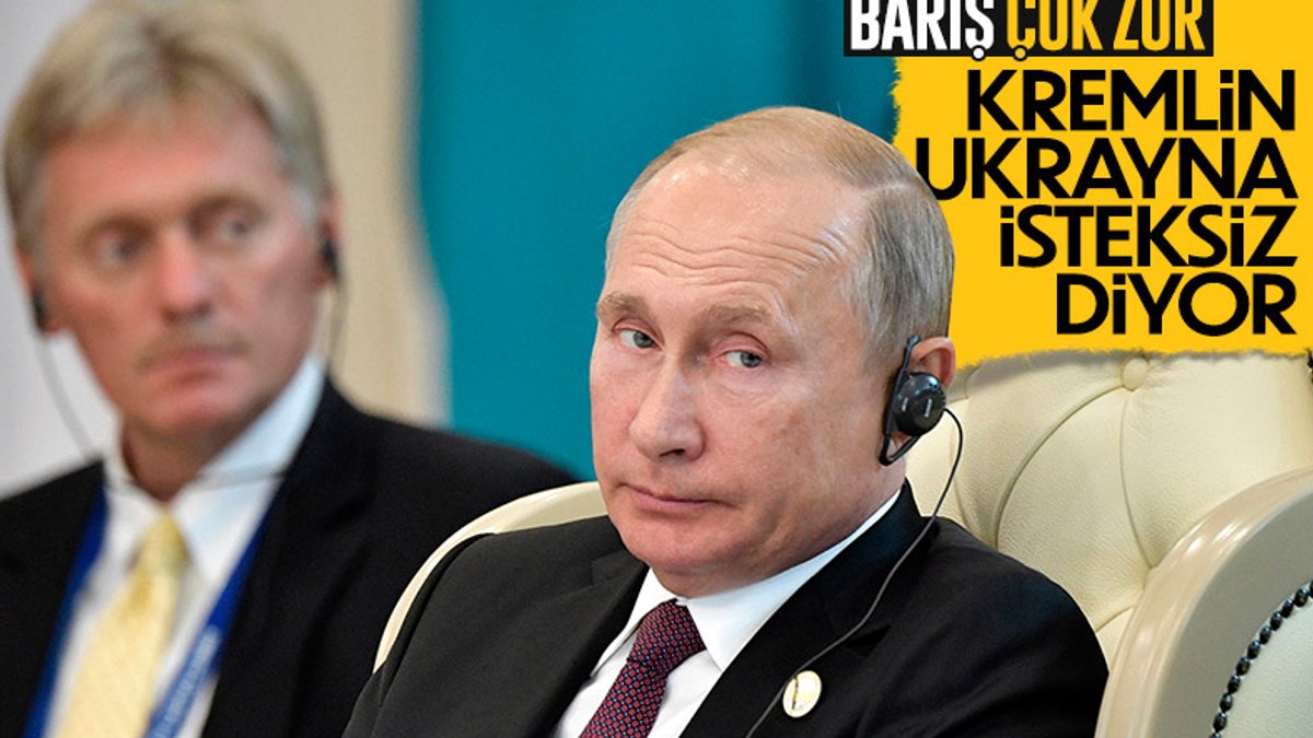 Kremlin: Ukrayna tarafına taslağı ilettik