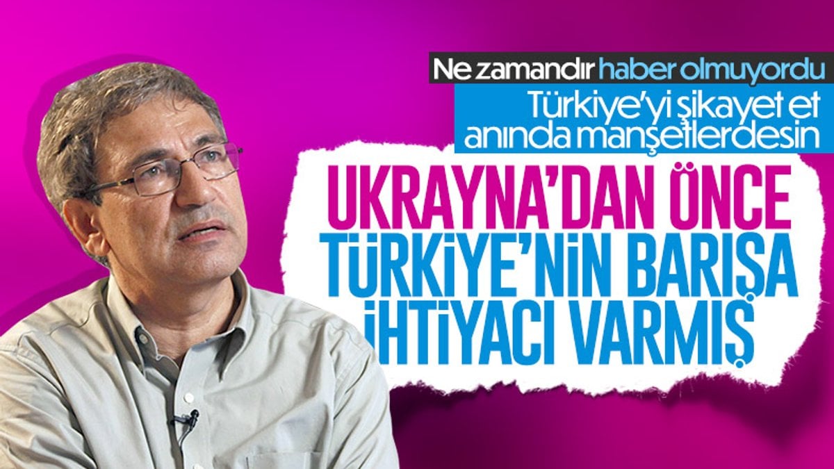 Orhan Pamuk İspanyollara Türkiye'yi şikayet etti