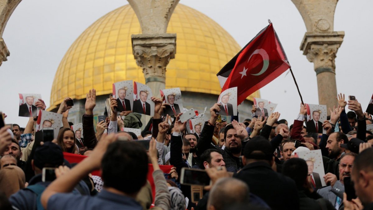 Cumhurbaşkanı Erdoğan'ın İsrail'e tepkisi Filistinlileri memnun etti