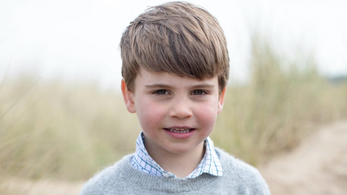 İngiliz Prens Louis 4 yaşında