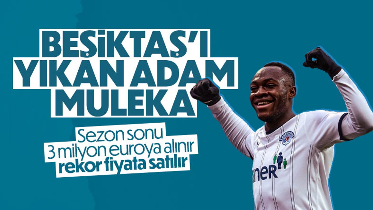 Jackson Muleka, Beşiktaş'ı yıktı