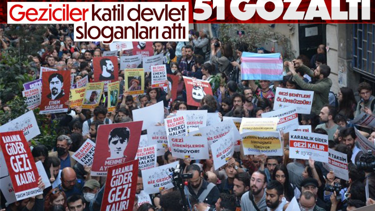 Gezi eylemlerinde 'katil devlet' sloganları