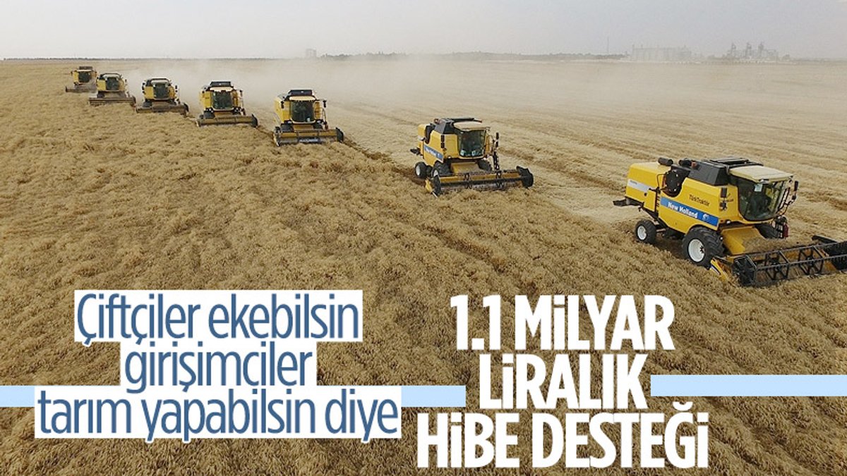 Çiftçi ve girişimciye verilecek 1.1 milyar lira hibe, tarım sektörünü memnun etti