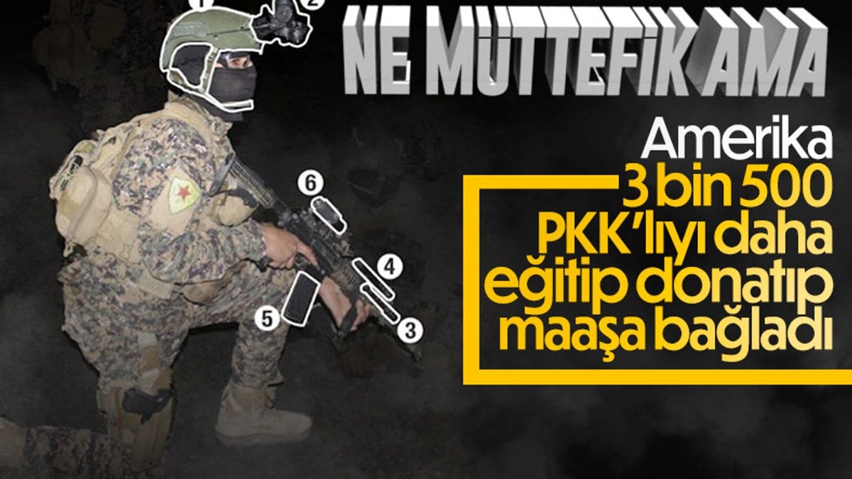 ABD, Suriye’de YPG/PKK saflarına 3 bin 500 kişi daha katıyor