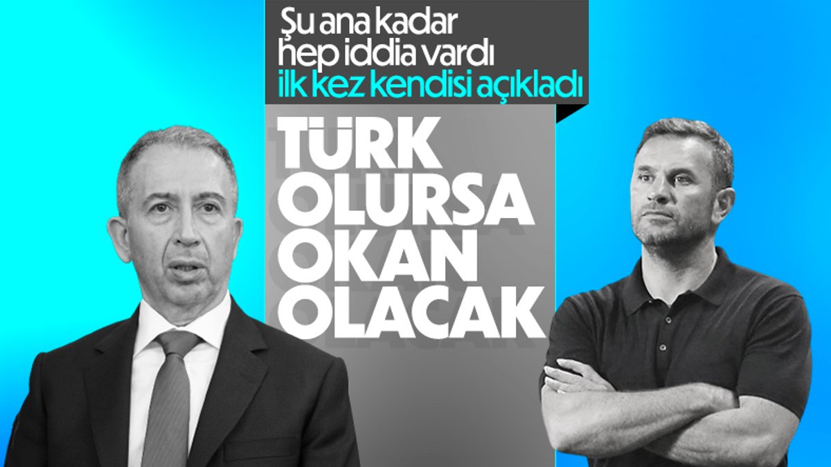 Metin Öztürk: Hoca adayımız Türk olursa Okan Buruk'la çalışırız