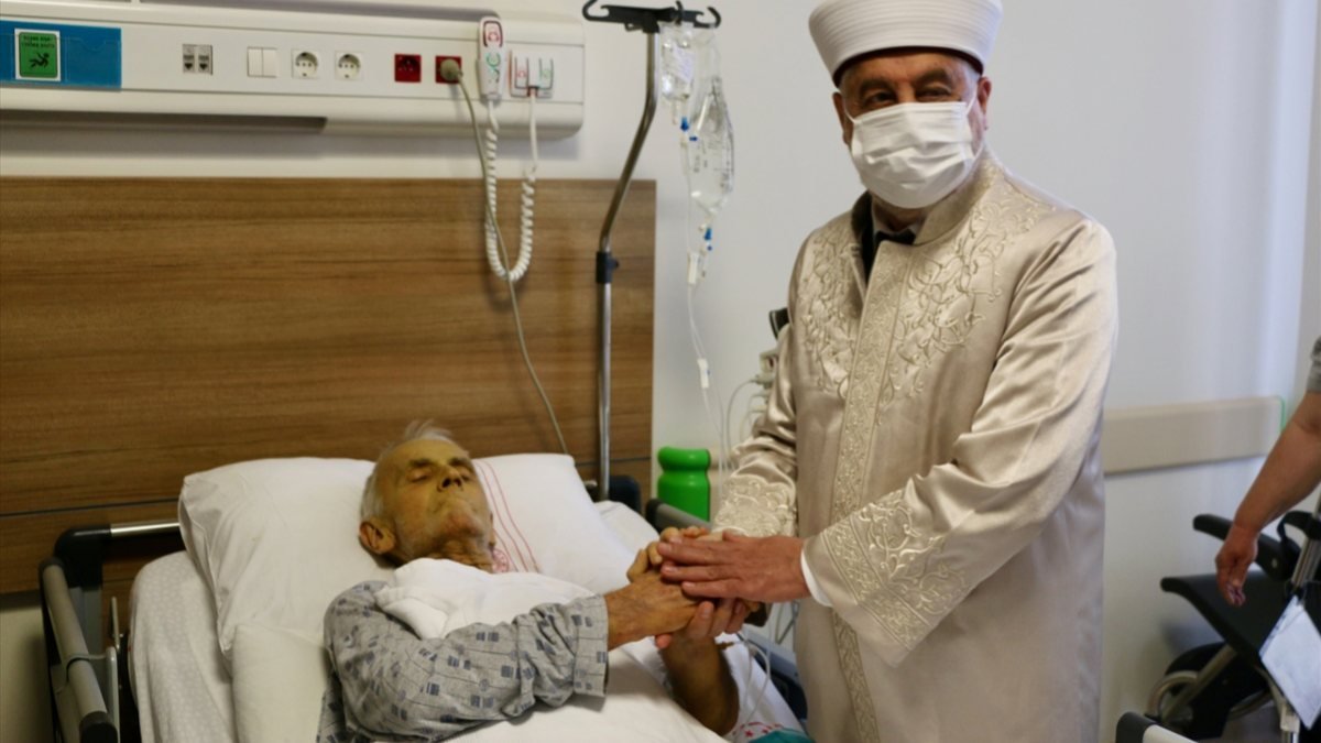 Eskişehir'deki Ukraynalı, hastanede Müslüman oldu