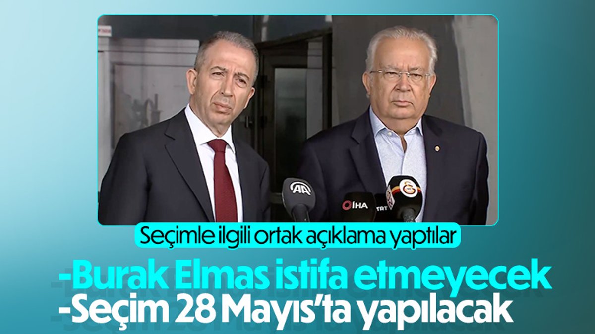 Metin Öztürk ile Eşref Hamamcıoğlu'ndan seçim açıklaması