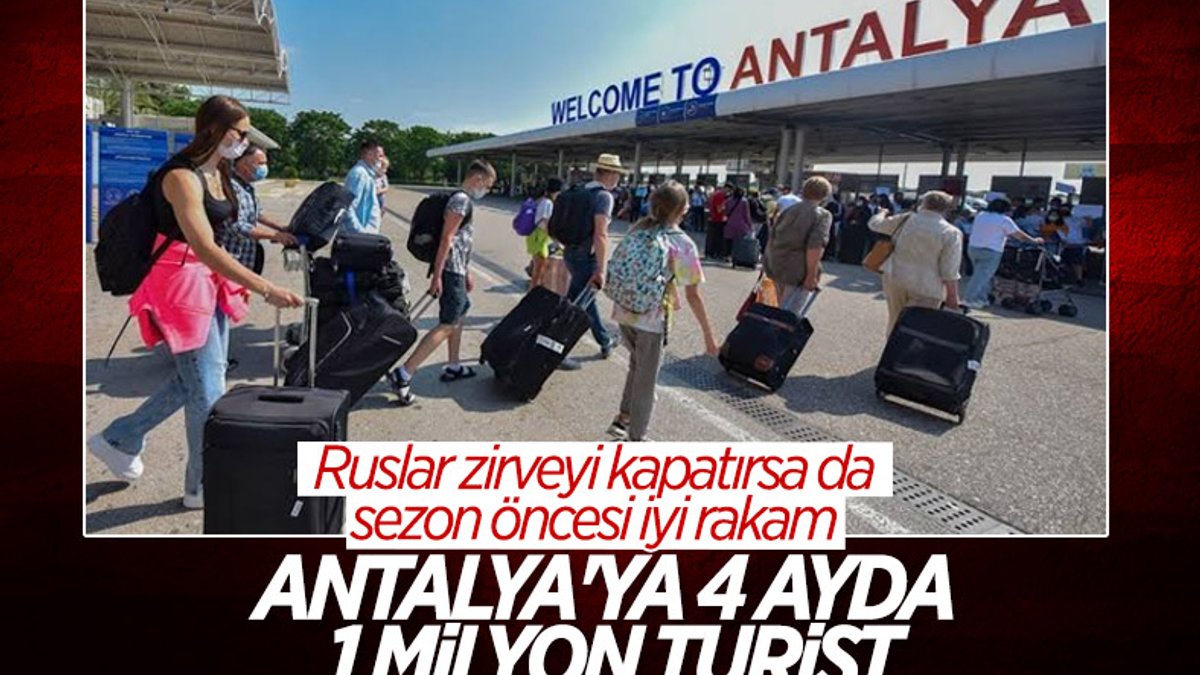 Antalya turizmi, yüzde 162 arttı