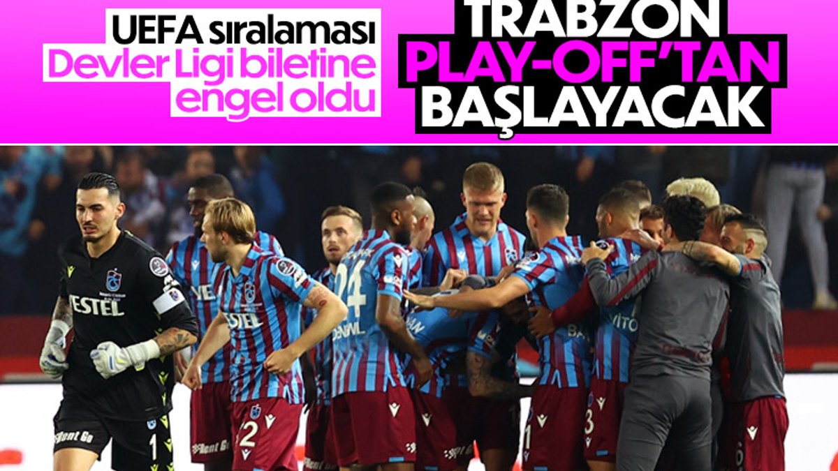 Trabzonspor'un Şampiyonlar Ligi yolu