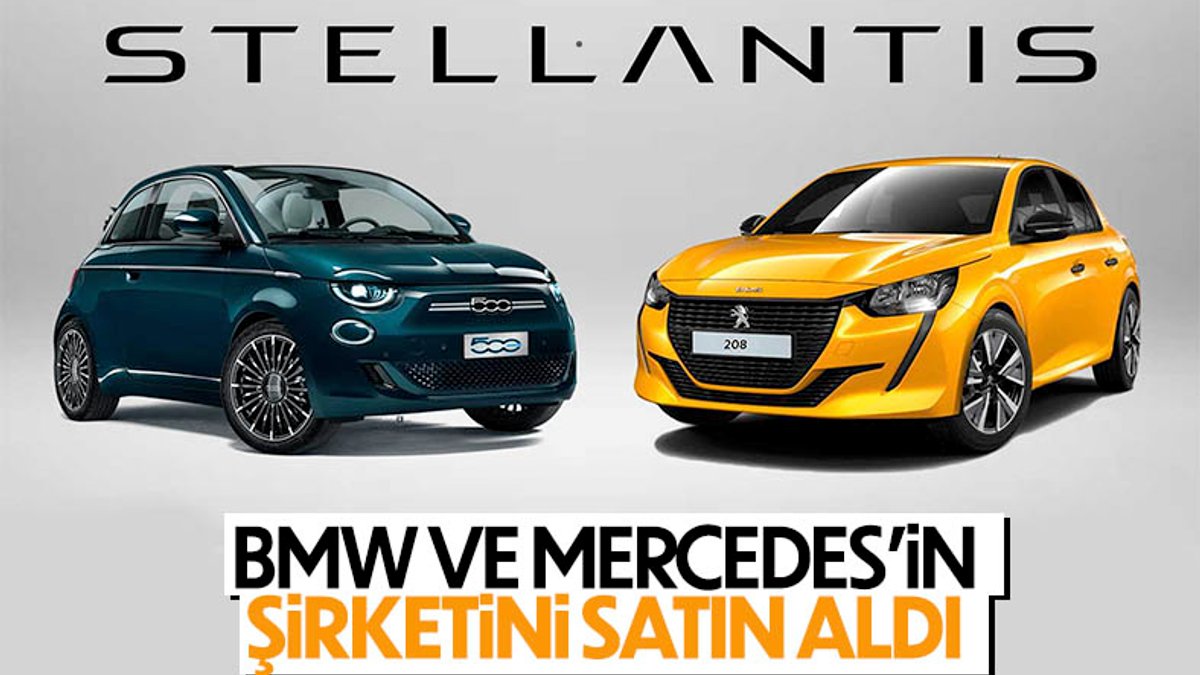 Stellantis, BMW ve Mercedes'in mobilite şirketini satın aldı