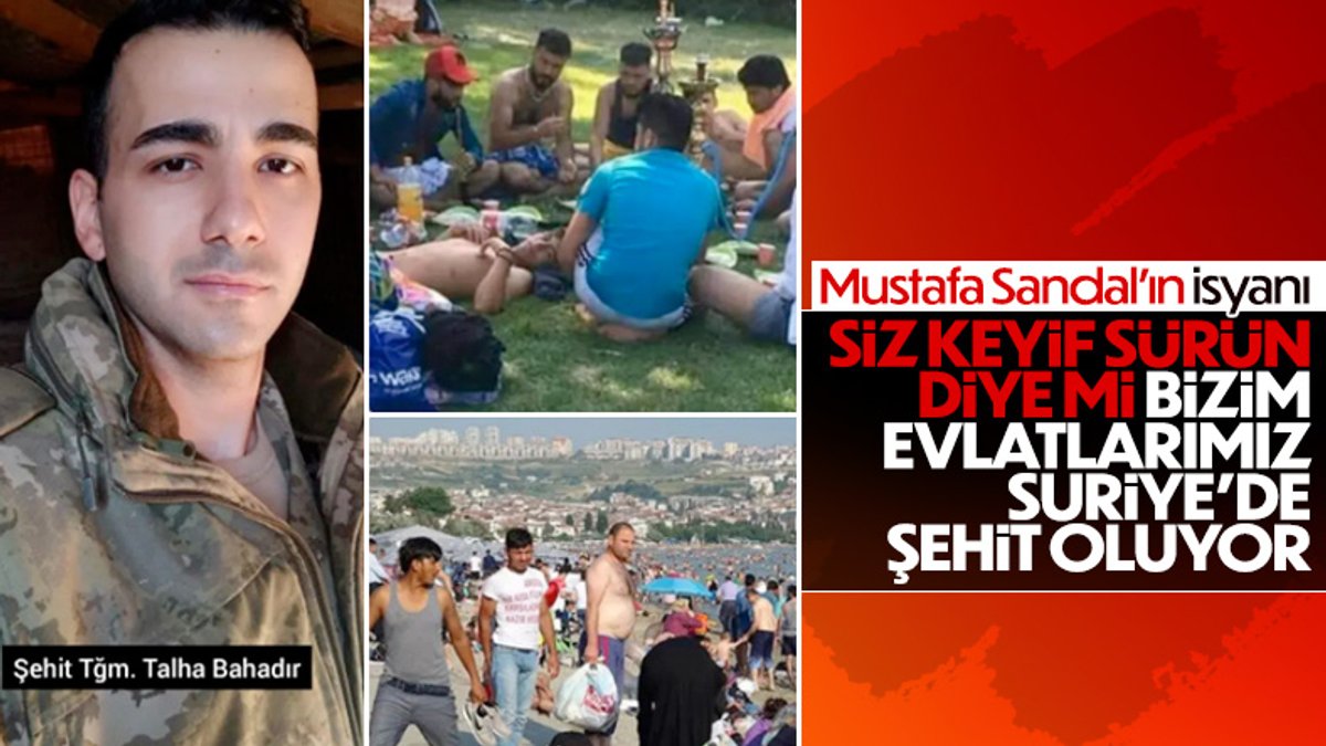 Mustafa Sandal'dan Suriyeli sığınmacılar paylaşımı