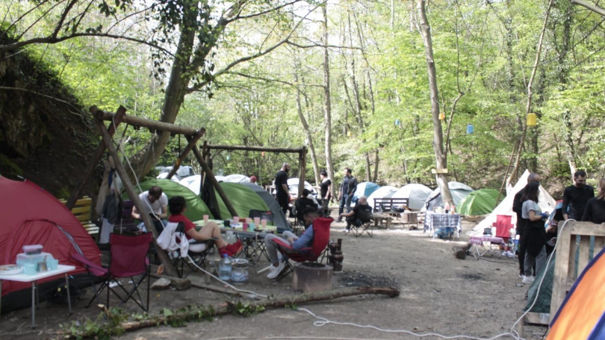 Yalova’da kamp turizmi büyüyor