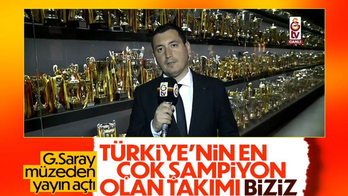 GS TV'den Fenerbahçe'ye şampiyonluk göndermesi