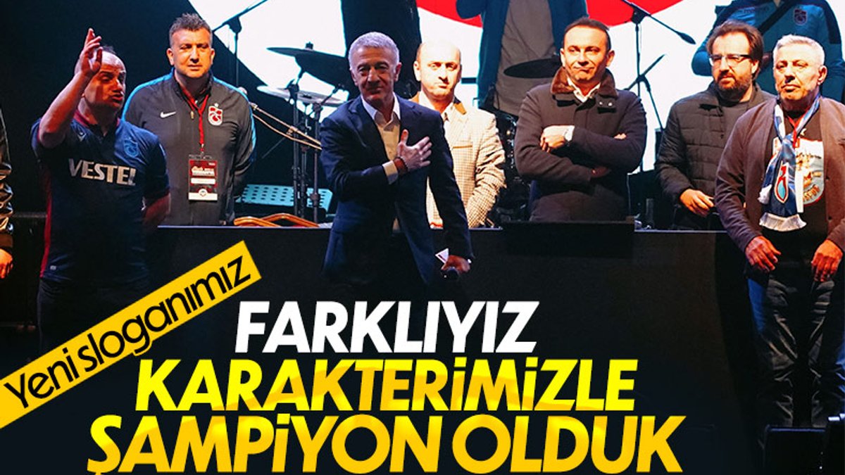 Ahmet Ağaoğlu yeni sloganı duyurdu