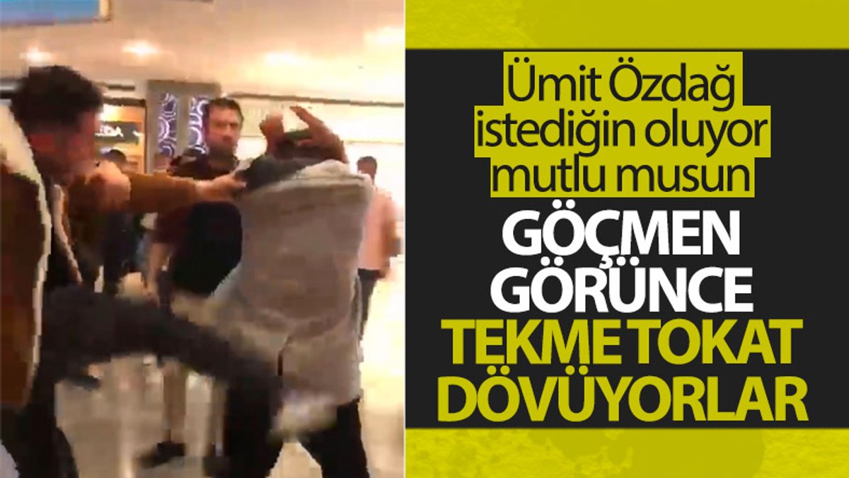 İstanbul'da kadınları videoya aldığı iddia edilen kişi dövüldü