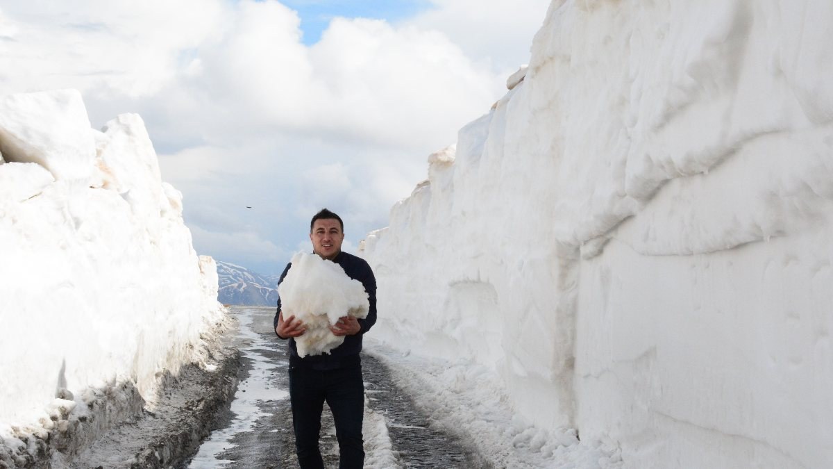 Bitlis'te karlar erimedi