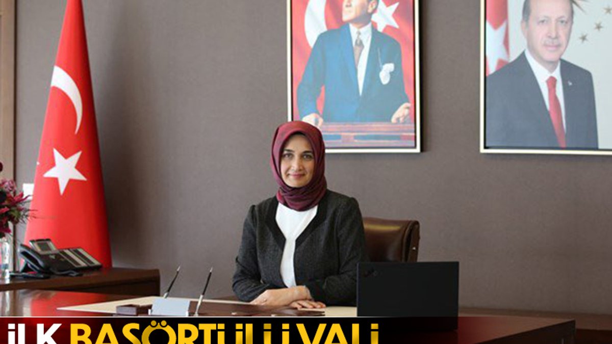 Türkiye'nin ilk başörtülü valisi atandı