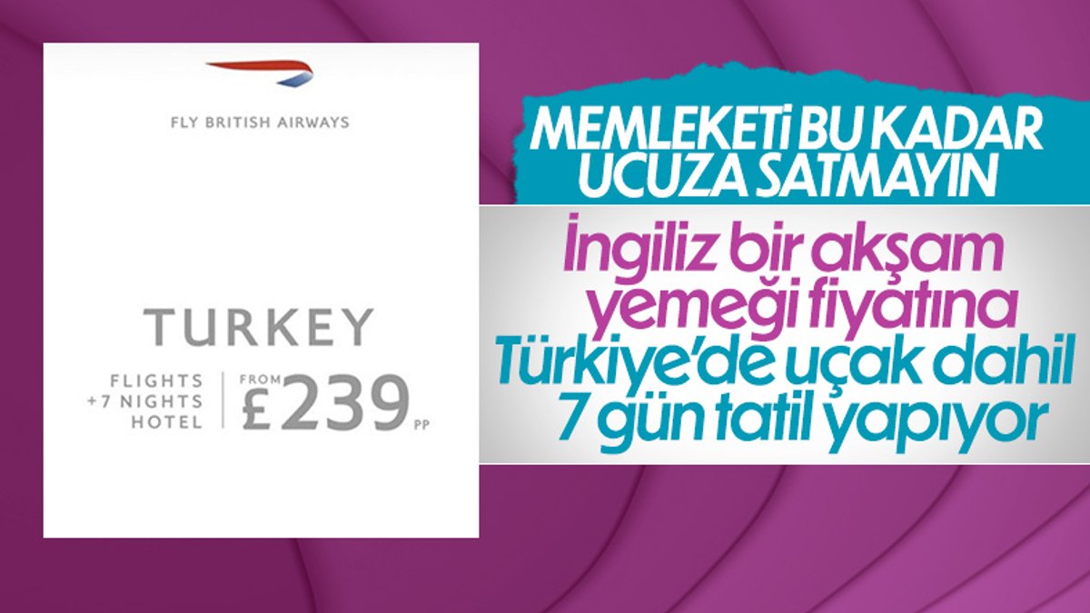 İngiliz turistler, Türkiye'de tatil için gün sayıyor