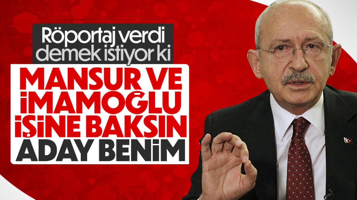 Kemal Kılıçdaroğlu'ndan Ekrem İmamoğlu ve Mansur Yavaş'a adaylık uyarısı
