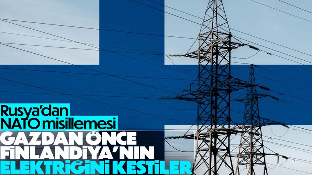 Rus firma Finlandiya'ya elektrik akışını durdurdu