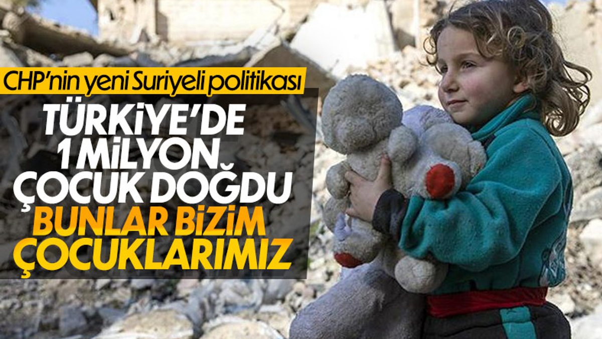 Gürsel Tekin: Türkiye'de doğan Suriyeli çocuklara sahip çıkmalıyız