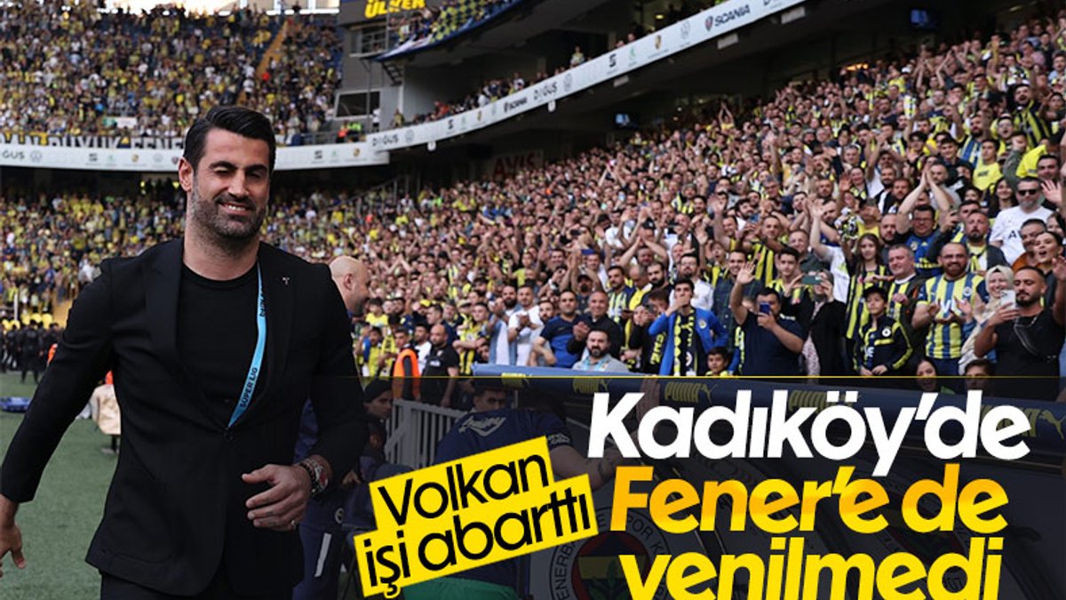 Volkan Demirel, Kadıköy'de Fenerbahçe'ye de kaybetmedi