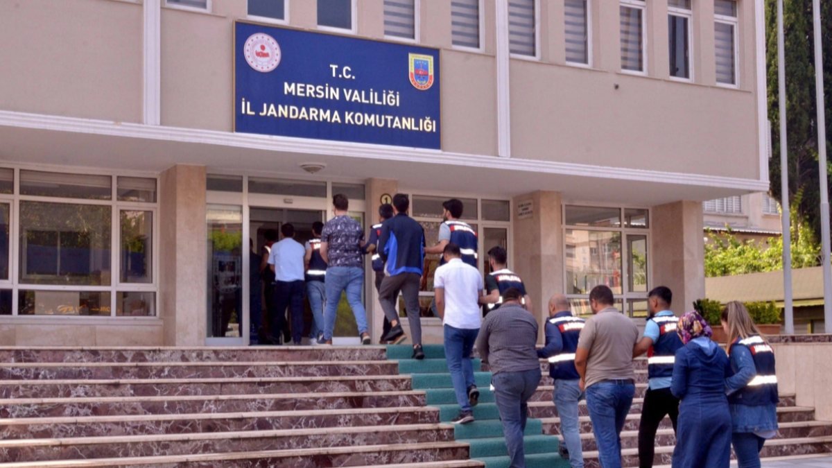 Mersin merkezli 6 ilde PKK operasyonu: 10 gözaltı
