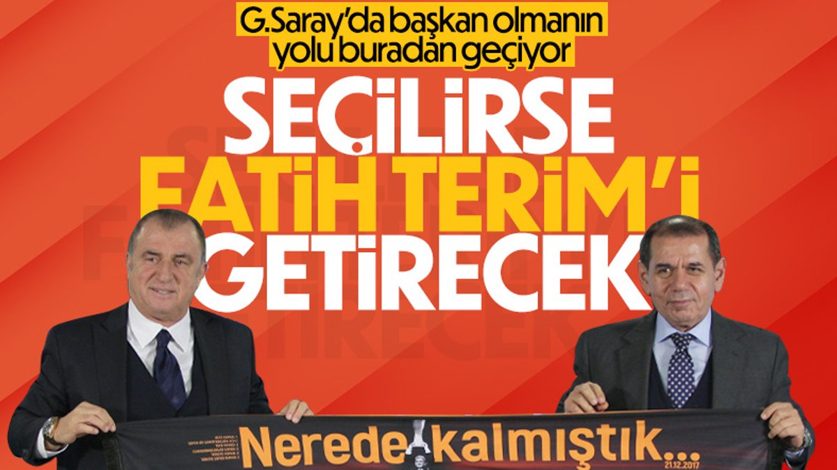 Dursun Özbek, başkan olursa Fatih Terim'i getirecek