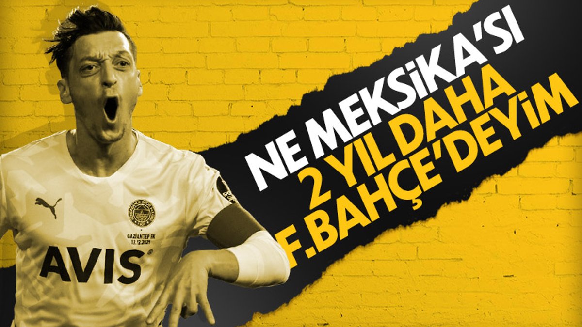 Mesut Özil'in menajeri: Oyuncum Fenerbahçe'de kalacak