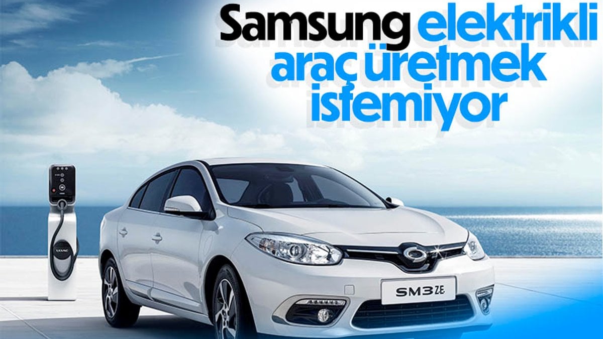 Samsung, elektrikli araç pazarına girmeyecek