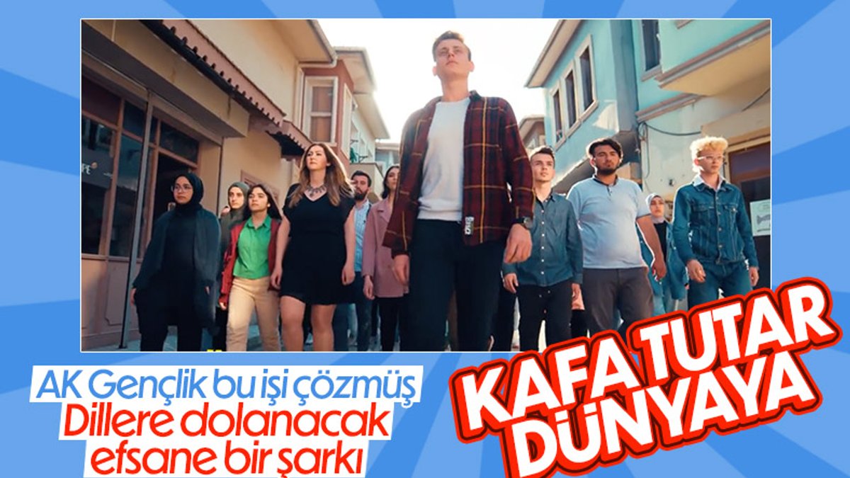 AK Gençlik'ten Cumhurbaşkanı Erdoğan'a özel şarkı: Kafa Tutar Dünyaya