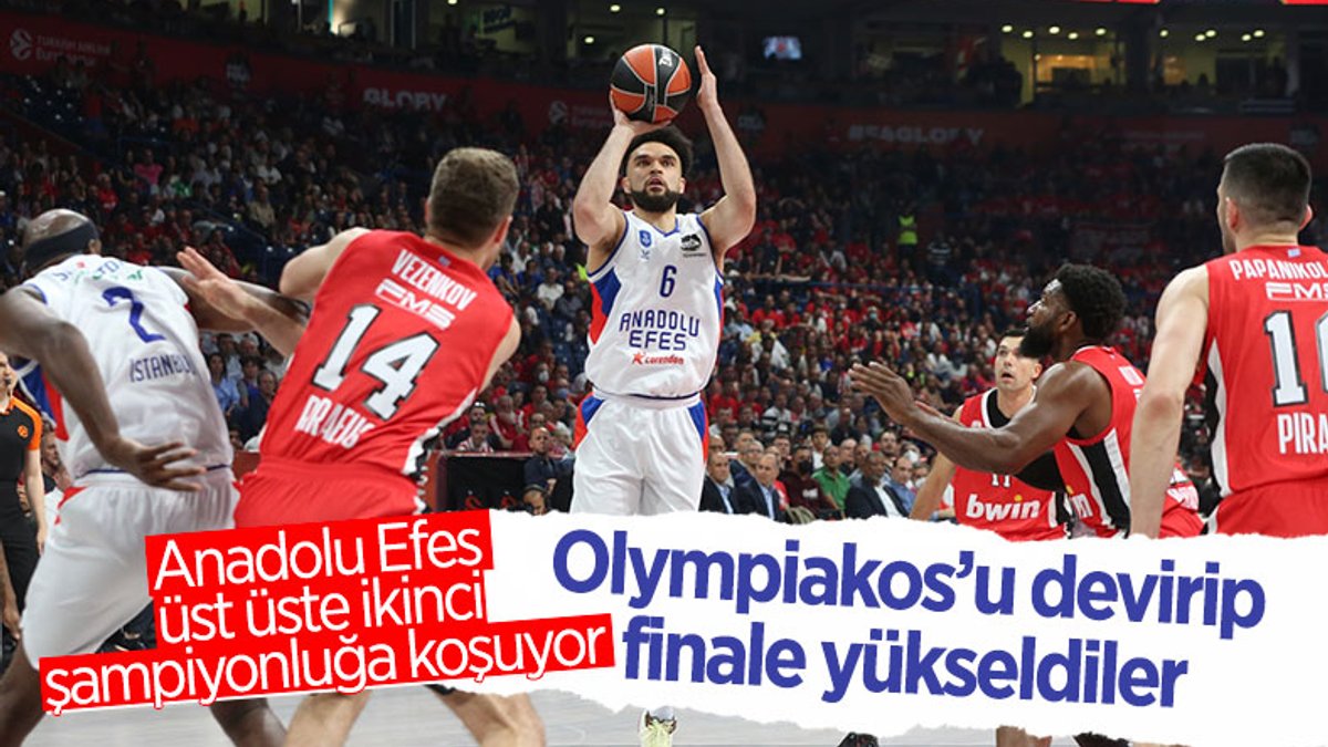 Anadolu Efes, Euroleague'de finale yükseldi