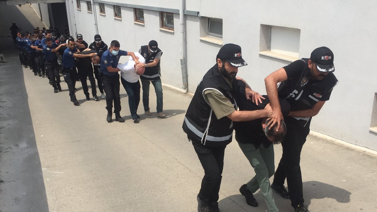 Adana'da suç örgütüne operasyon: 13 kişi tutuklandı