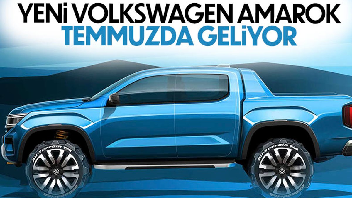 Yeni Volkswagen Amarok'un tanıtım tarihi belli oldu