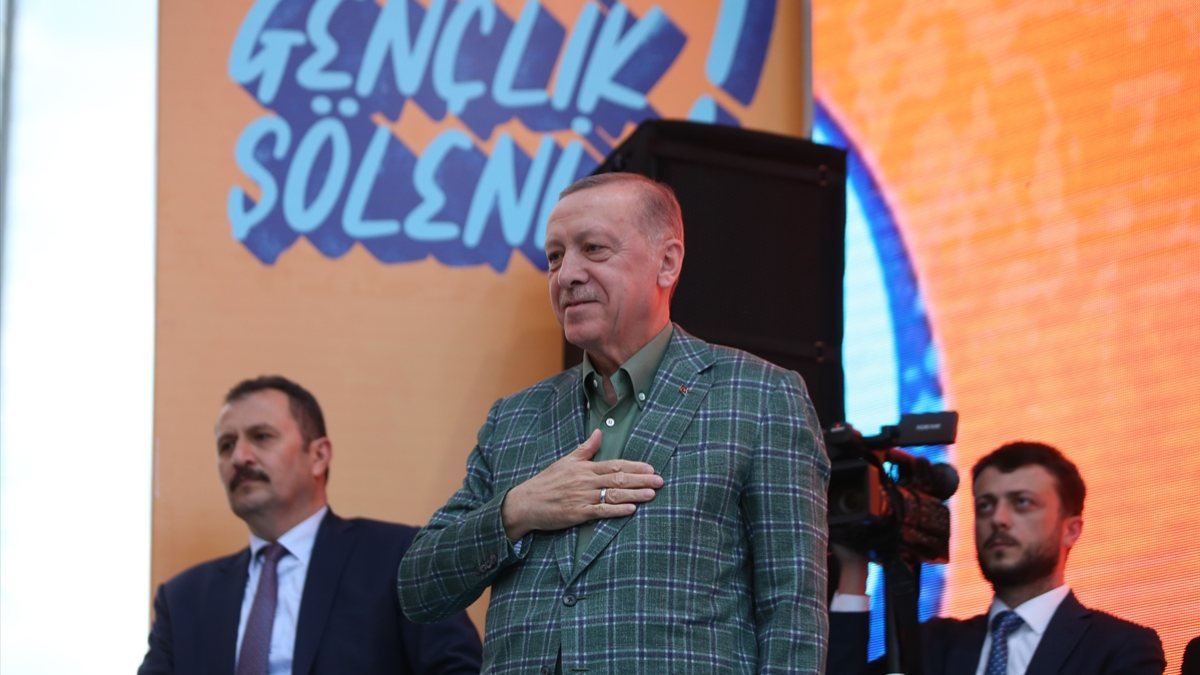 Cumhurbaşkanı Erdoğan AK Parti’nin Gençlik Şöleni'nde
