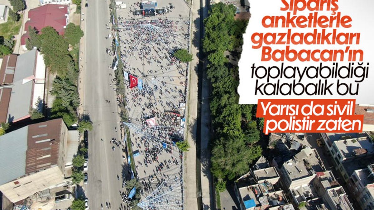 Deva Partisi'nin Gaziantep mitingi boş kaldı