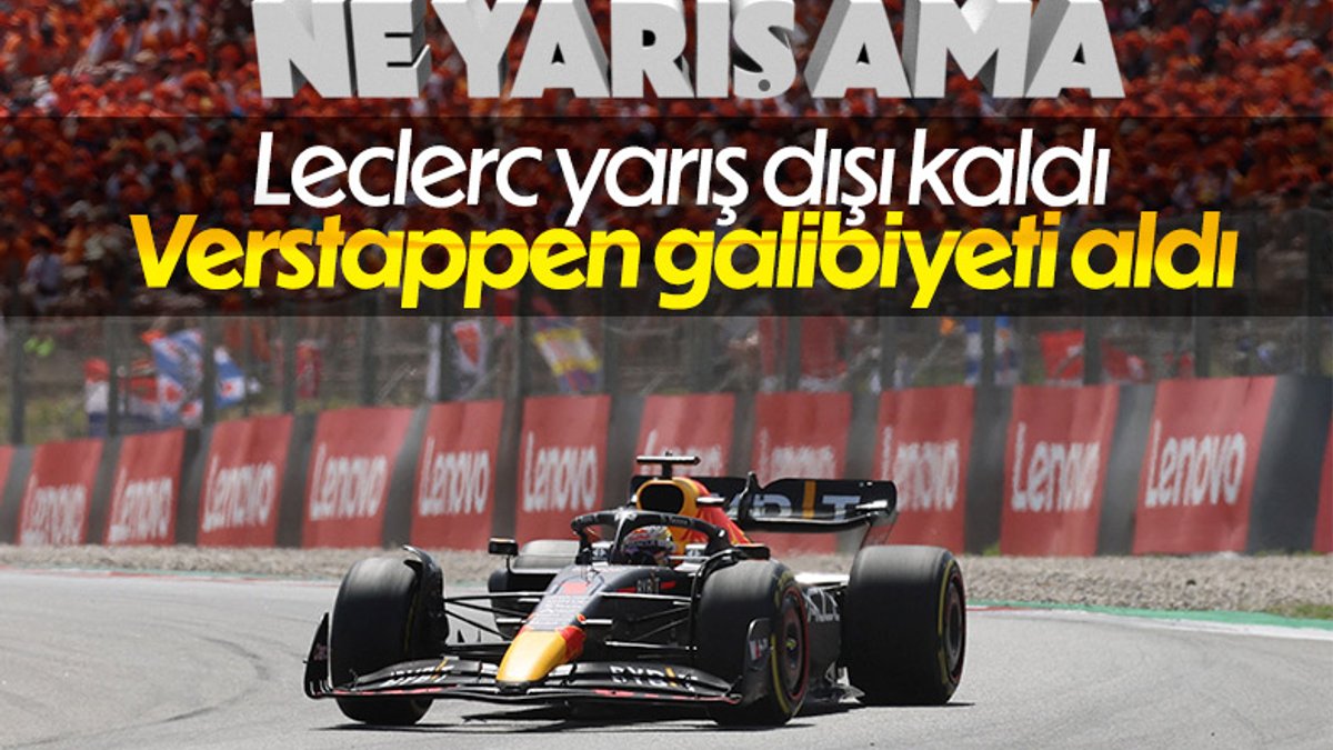 İspanya GP'de kazanan Verstappen