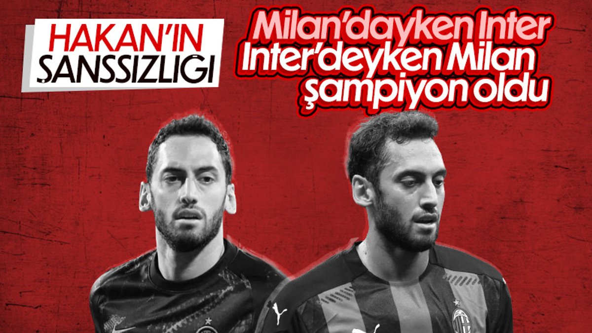 Hakan Çalhanoğlu'nun şanssızlığı