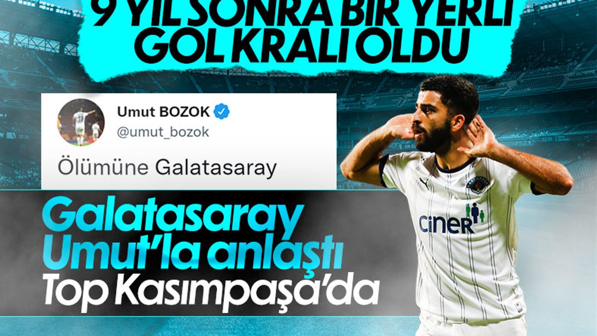 Galatasaray, Umut Bozok'la anlaştı