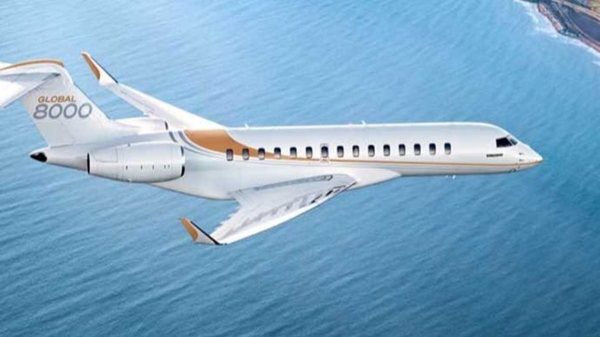 Dünyanın en hızlı iş jeti: Bombardier Global 8000