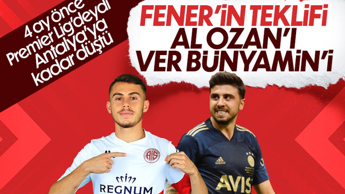 Fenerbahçe, Bünyamin Balcı için Ozan Tufan'ı önerdi