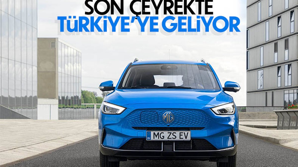 Elektrikli yeni MG ZS, son çeyrekte Türkiye'de