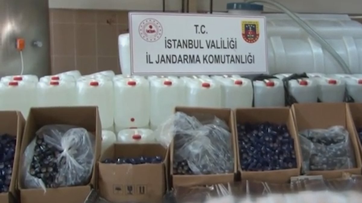 İstanbul'da sahte alkol operasyonu: 7 gözaltı